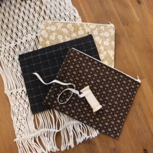 Single Large Cotton Pouches